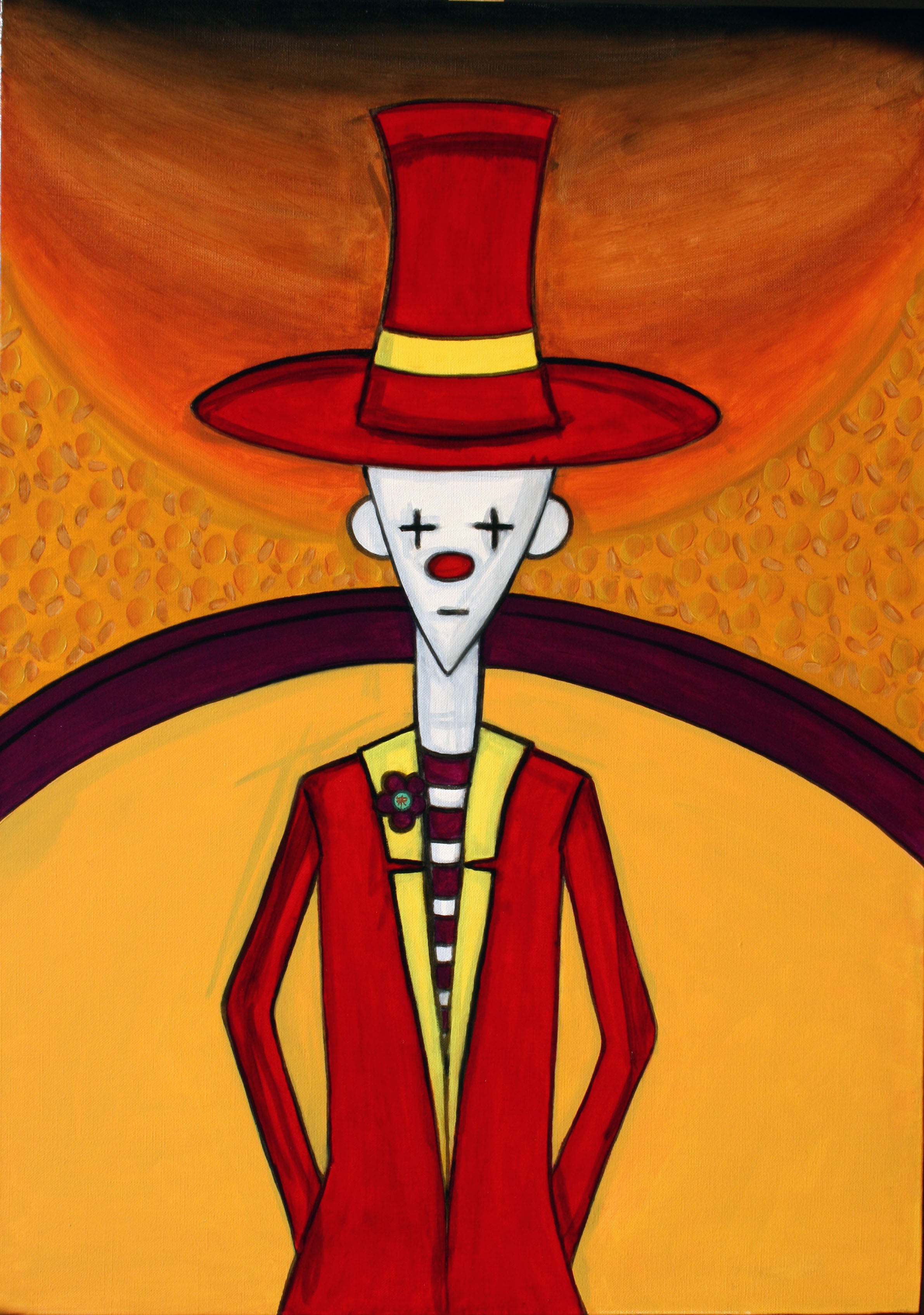 Le Clown rouge